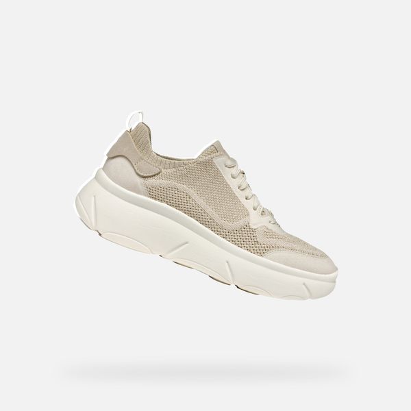 GEOX Beige women's sneakers Geox Nebula 2.0 X - Women's