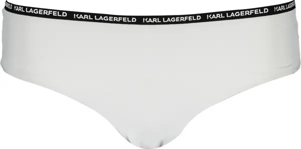 KARL LAGERFELD BEACHWEAR Бели бикини на Карл Лагерфелд