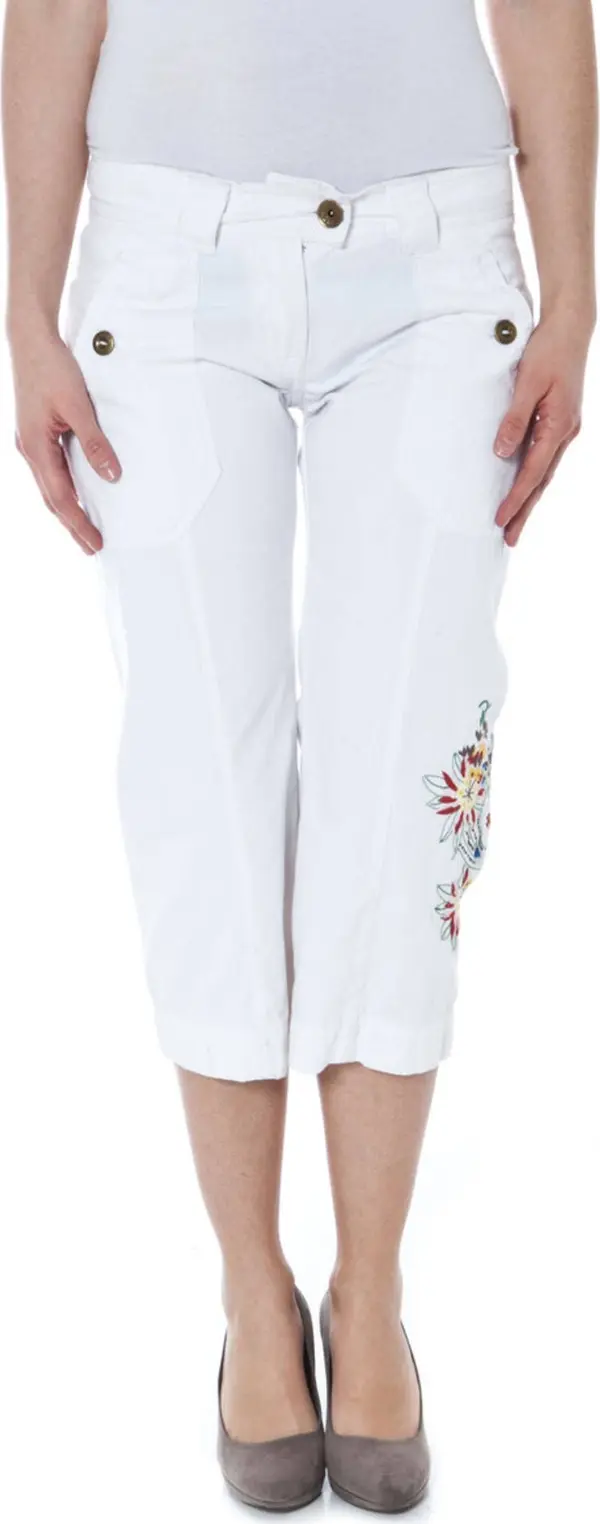 Datch Бели дамски бермуди