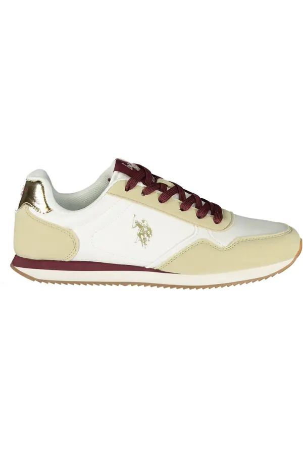 U.S. Polo Assn. Бели маратонки US Polo Assn