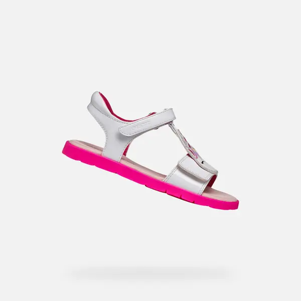 GEOX Бели сандали за момичета Geox Joyfoot