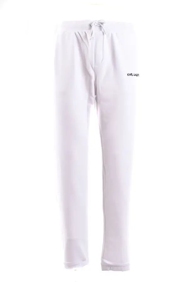 Karl Lagerfeld Бели спортни панталони на Карл Лагерфелд
