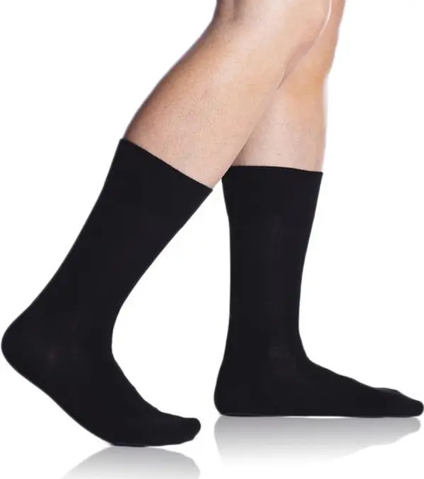 Bellinda Bellinda BAMBOO COMFORT SOCKS - Classic men's socks - black