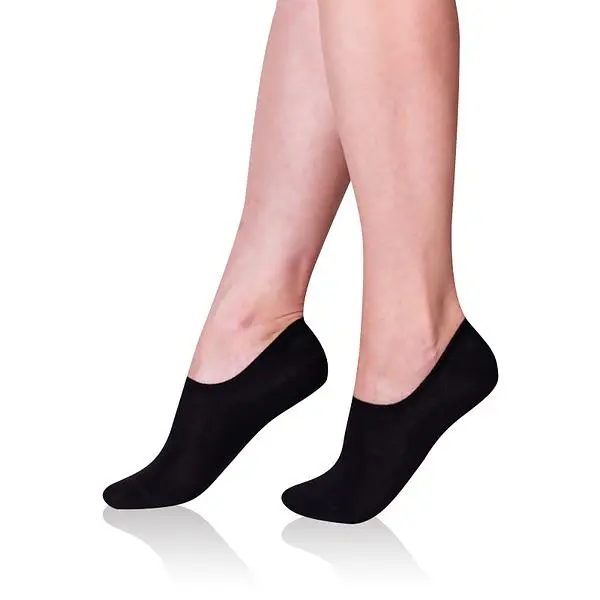 Bellinda Bellinda BAMBOO SNEAKER SOCKS - Women's socks invisible - black