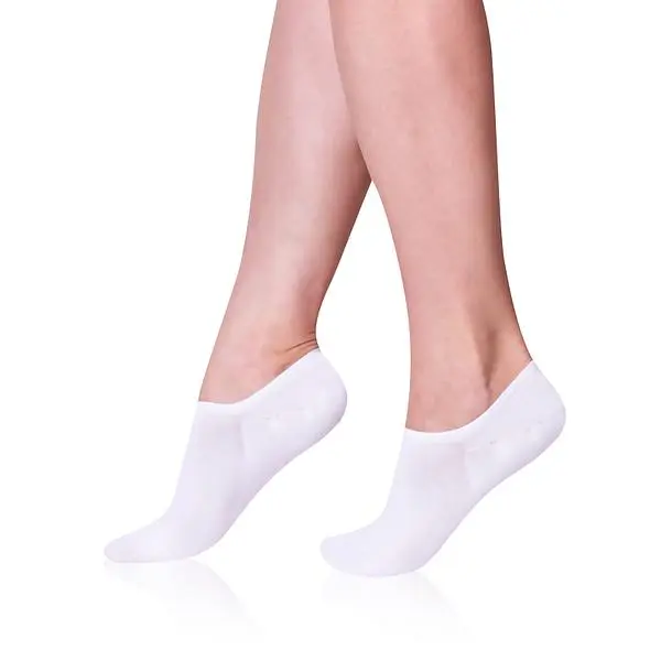 Bellinda Bellinda BAMBOO SNEAKER SOCKS - Women's socks invisible - white