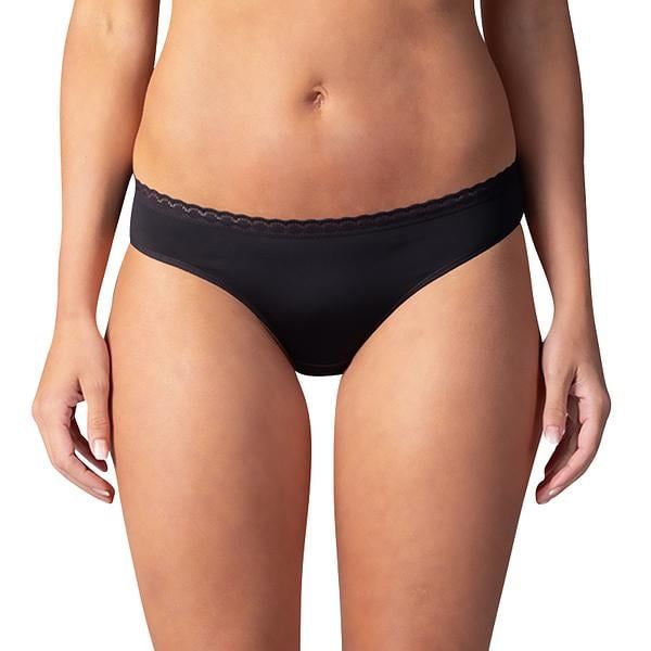 Bellinda Bellinda DAILY MICRO SLIP - Women's panties with lace - black