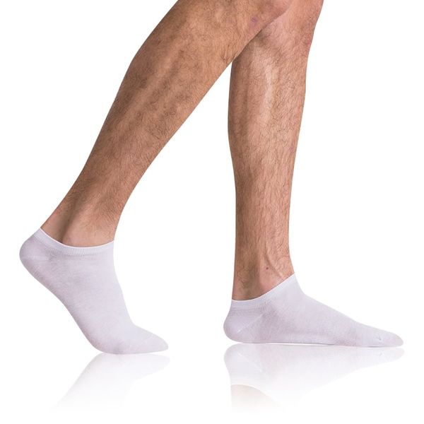 Bellinda Bellinda GREEN ECOSMART MEN IN-SHOE SOCKS - Men's eco ankle socks - white