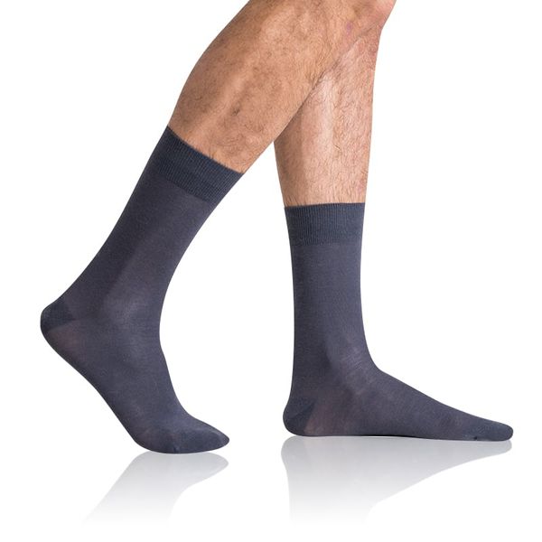 Bellinda Bellinda GREEN ECOSMART MEN SOCKS - Men's socks made of organic cotton - gray