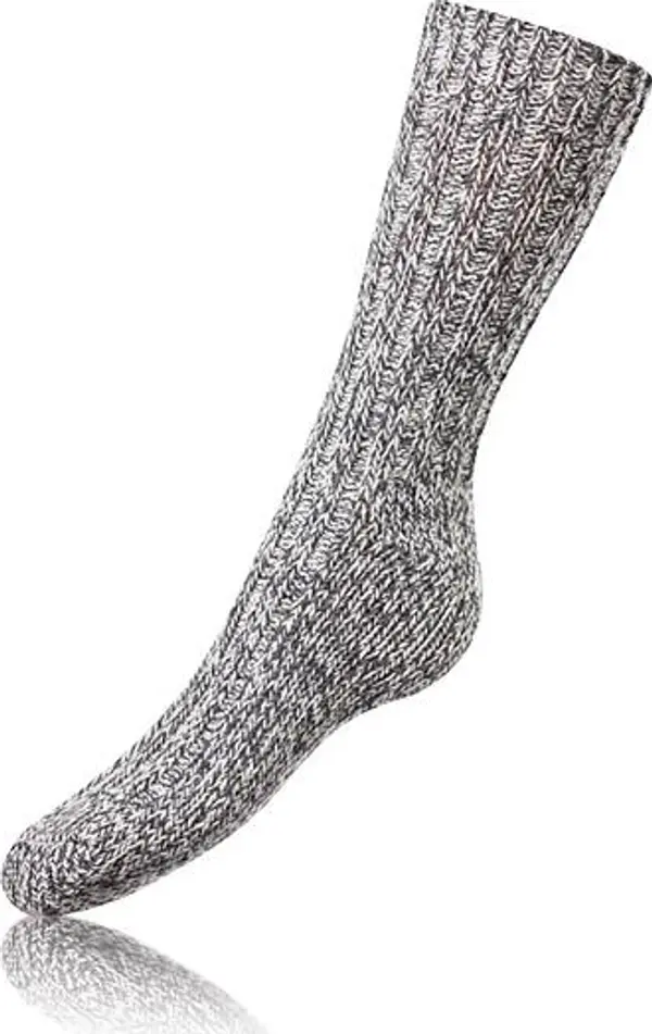 Bellinda Bellinda NORWEGIAN STYLE SOCKS - Men's Norwegian Winter Socks - Grey