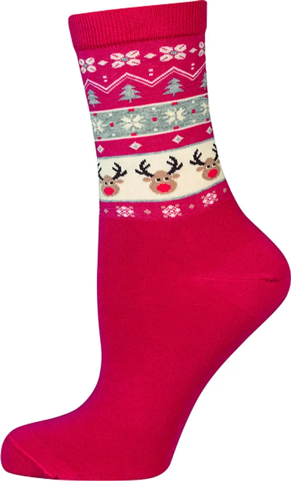 Bellinda Bellinda XMASS SOCKS - Christmas Socks for the Whole Family - Red