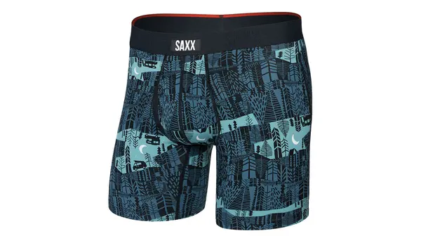 SAXX Бельо - Saxx Vibe Xtra Soft Comfort Boxer Brief 6" Blue