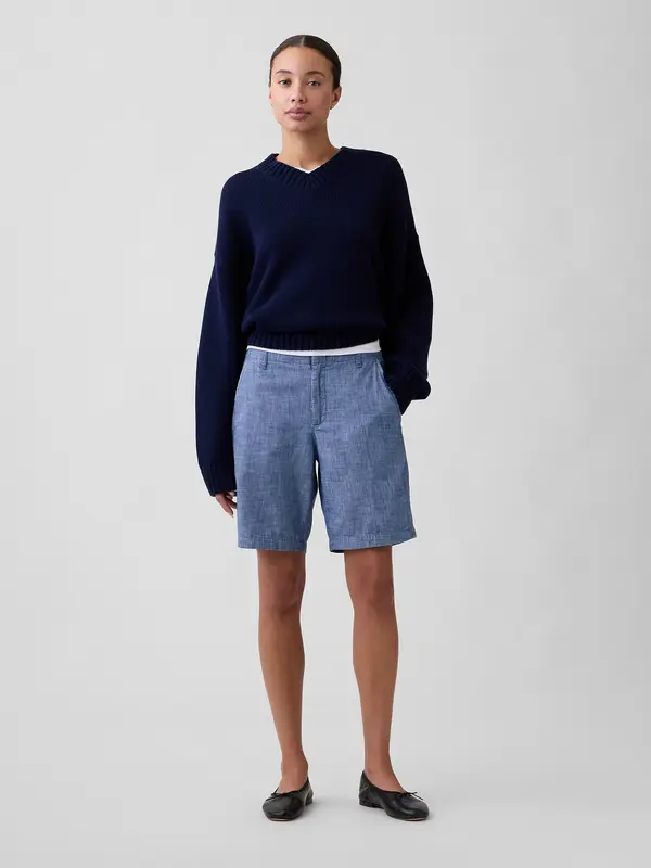 GAP Бермуди GAP Downtown Khaki