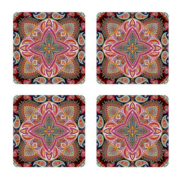 Bertoni Home Bertoni Home Unisex's 4 Table Pads Set Polka