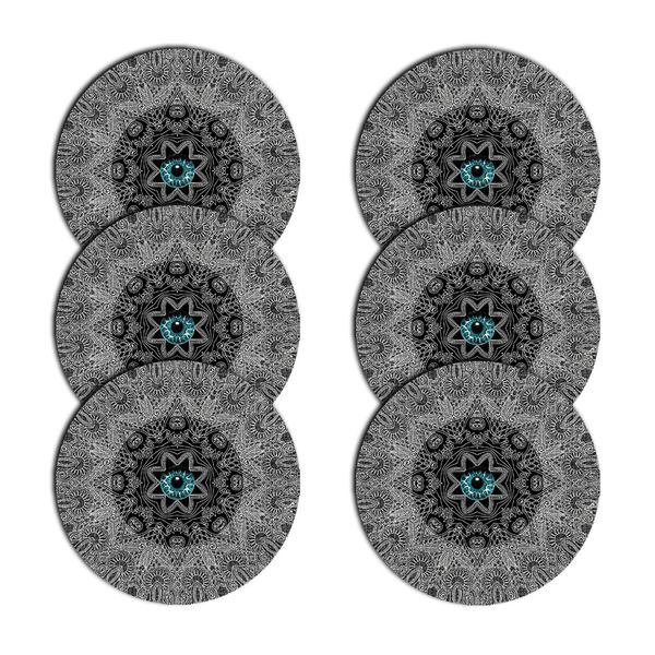 Bertoni Home Bertoni Home Unisex's 6 Round Table Pads Set Look