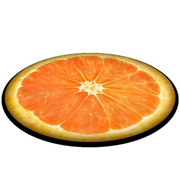 Bertoni Home Bertoni Home Unisex's Codura Chair Cushion Pomarańcze