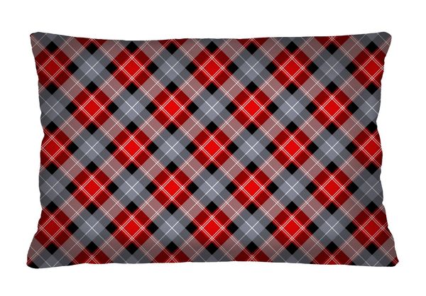 Bertoni Home Bertoni Home Unisex's Rectangular Pillow Tartan