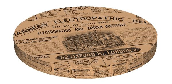 Bertoni Home Bertoni Home Unisex's Ring Chair Cushion Gazeta