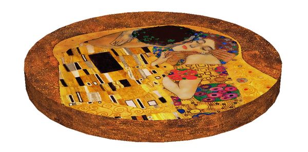 Bertoni Home Bertoni Home Unisex's Ring Chair Cushion Pocałunek