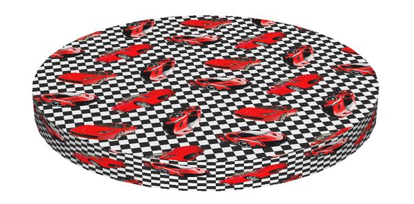 Bertoni Home Bertoni Home Unisex's Ring Chair Cushion Racer