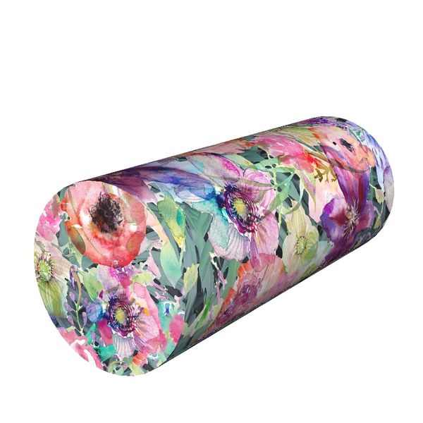 Bertoni Home Bertoni Home Unisex's Roll Pillow Flora  1
