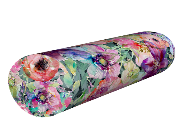 Bertoni Home Bertoni Home Unisex's Roll Pillow Flora  2