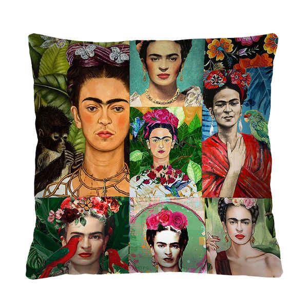 Bertoni Home Bertoni Home Unisex's Square Pillow Modern Frida