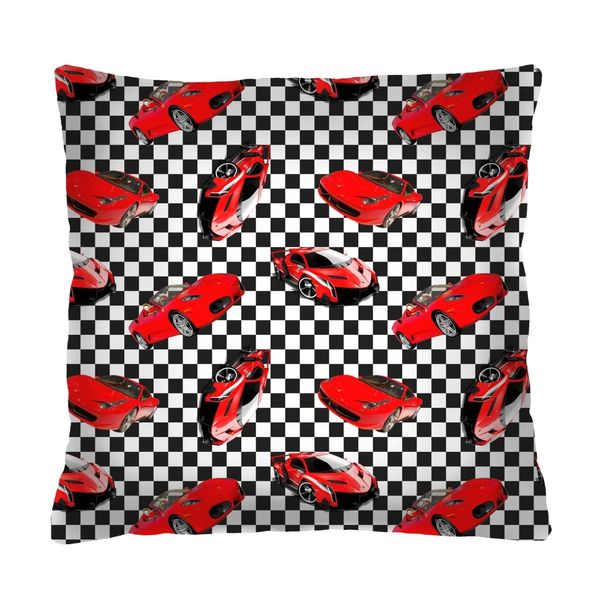 Bertoni Home Bertoni Home Unisex's Square Pillow Racer
