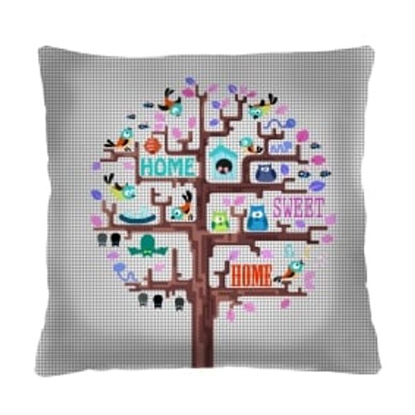 Bertoni Home Bertoni Home Unisex's Square Pillow Sweet Home