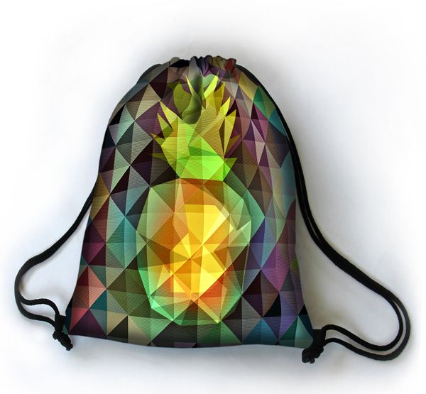 Bertoni Bertoni Unisex's Backpack Ananas