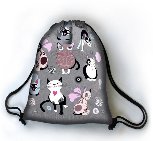 Bertoni Bertoni Unisex's Backpack Catnip