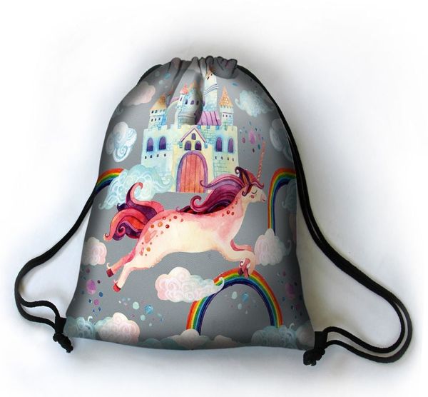 Bertoni Bertoni Unisex's Backpack Rainbow