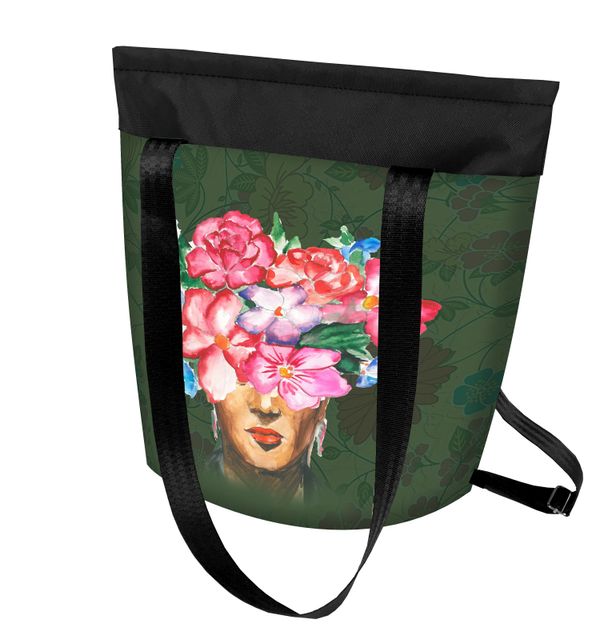 Bertoni Bertoni Unisex's Backpack/Bag 2in1 Femina