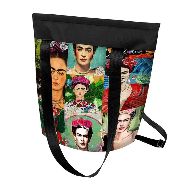 Bertoni Bertoni Unisex's Backpack/Bag 2in1 Modern Frida