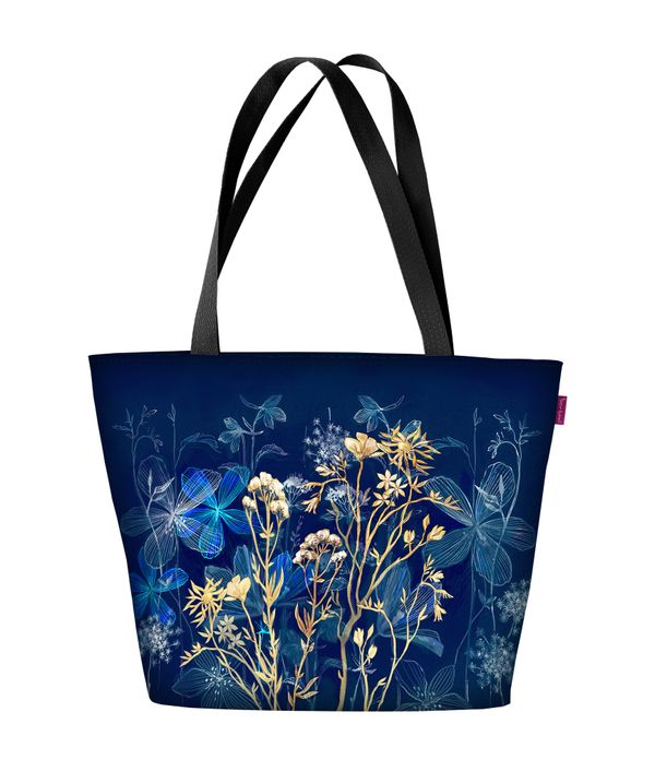 Bertoni Bertoni Unisex's Bag Holi Midnight Navy Blue