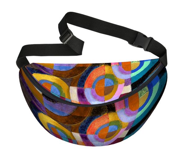 Bertoni Bertoni Unisex's Big Waist Bag Koła