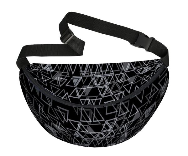Bertoni Bertoni Unisex's Big Waist Bag Triangle