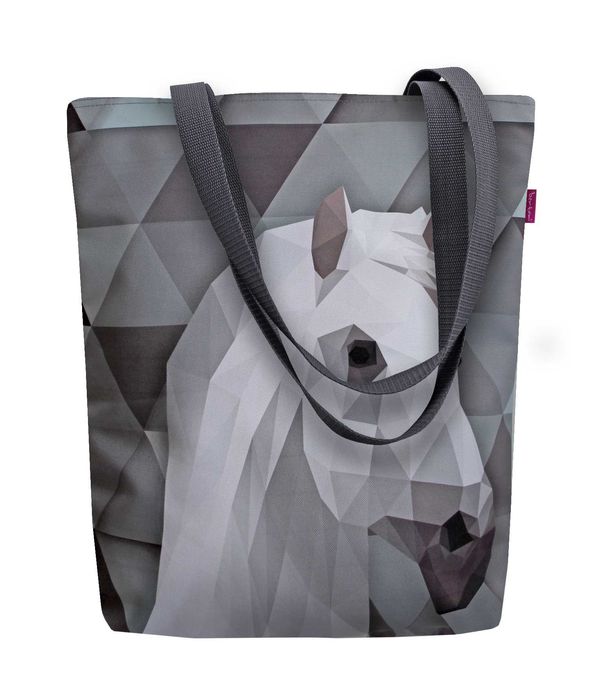 Bertoni Bertoni Unisex's Canvas Bag Sunny Alabaster