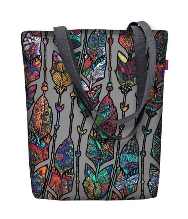 Bertoni Bertoni Unisex's Canvas Bag Sunny Boho