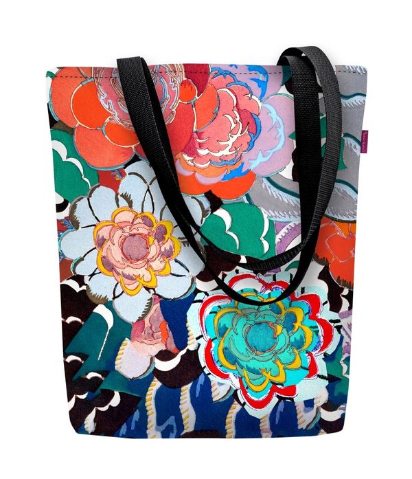 Bertoni Bertoni Unisex's Canvas Bag Sunny Campari