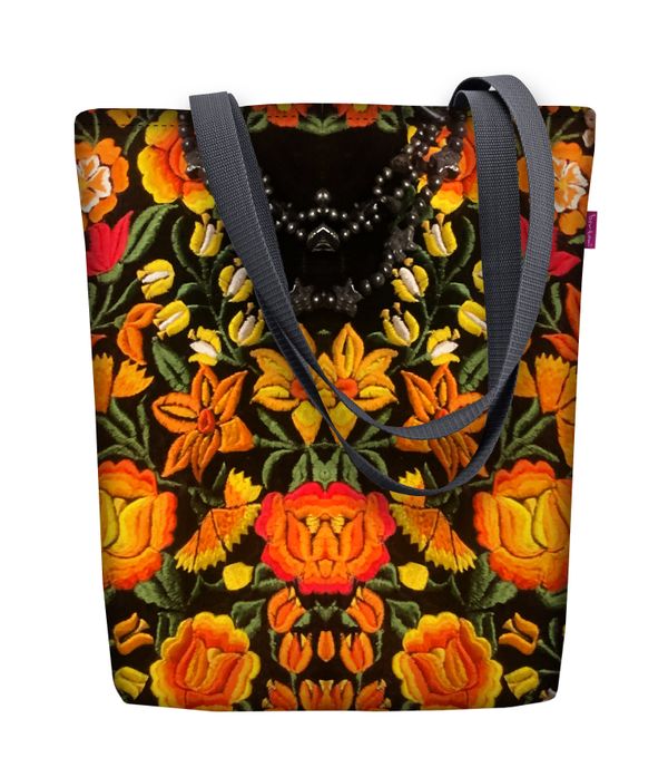 Bertoni Bertoni Unisex's Canvas Bag Sunny Cancun