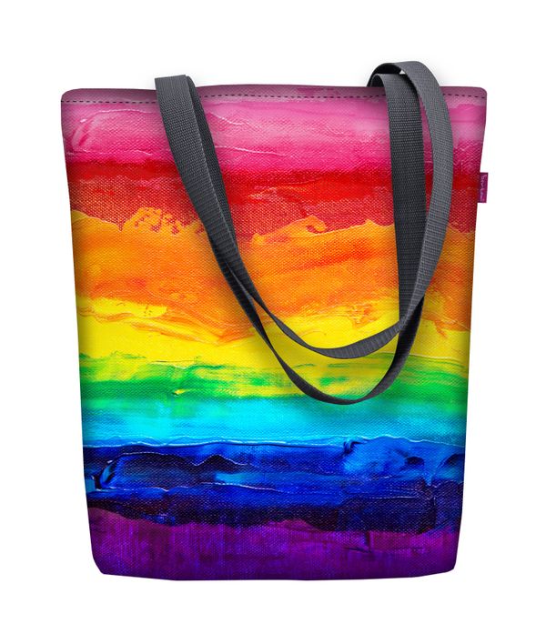 Bertoni Bertoni Unisex's Canvas Bag Sunny Colorfull
