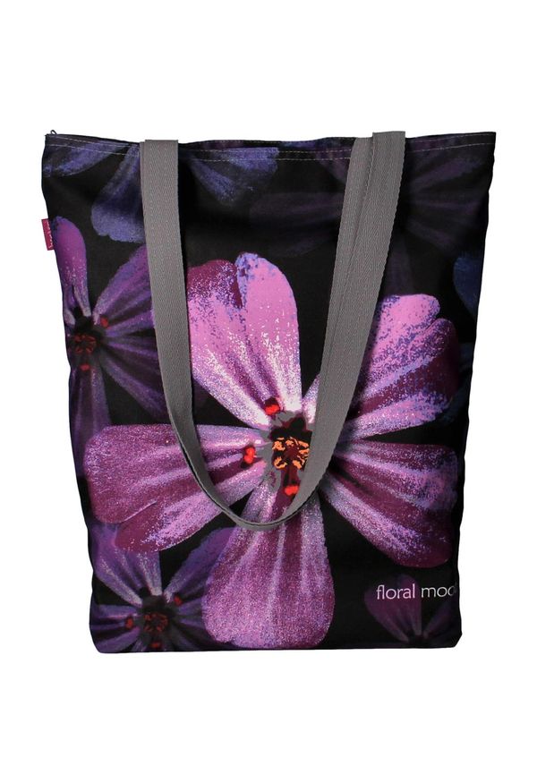 Bertoni Bertoni Unisex's Canvas Bag Sunny Floral Mood
