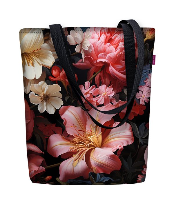 Bertoni Bertoni Unisex's Canvas Bag Sunny Lilly