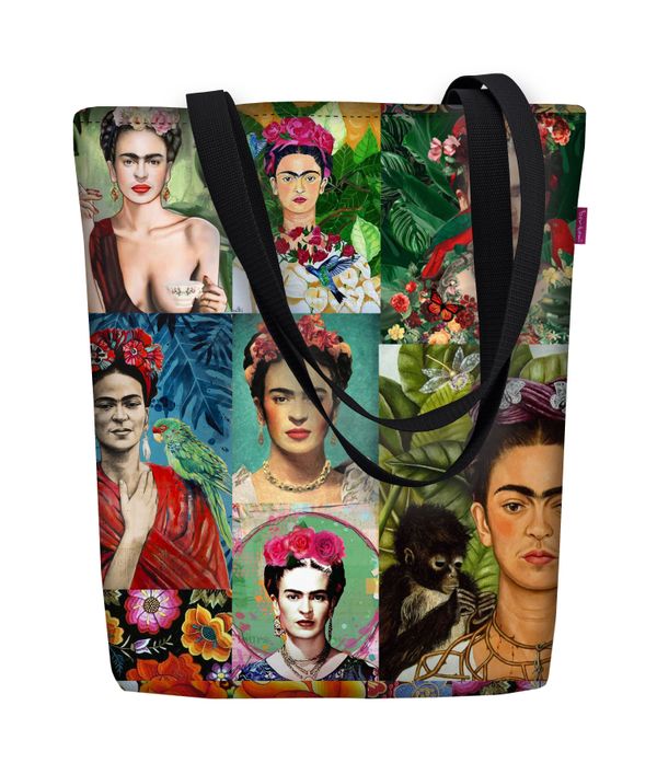 Bertoni Bertoni Unisex's Canvas Bag Sunny Modern Frida