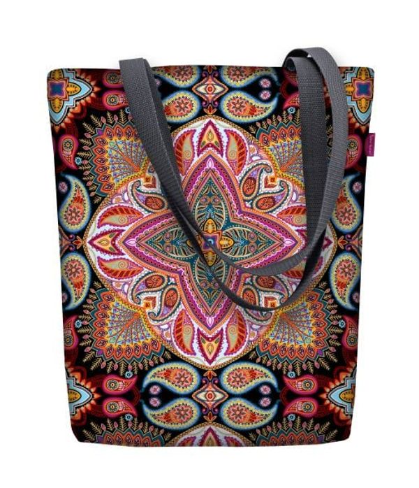 Bertoni Bertoni Unisex's Canvas Bag Sunny Polka