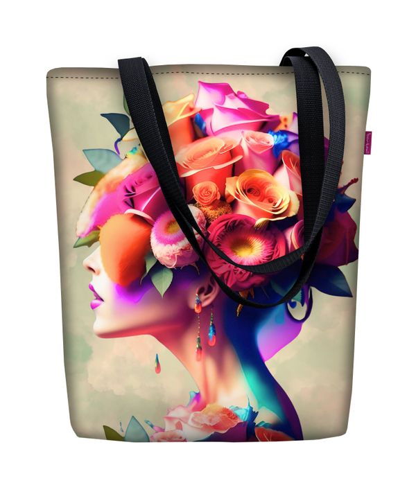 Bertoni Bertoni Unisex's Canvas Bag Sunny Ravenna