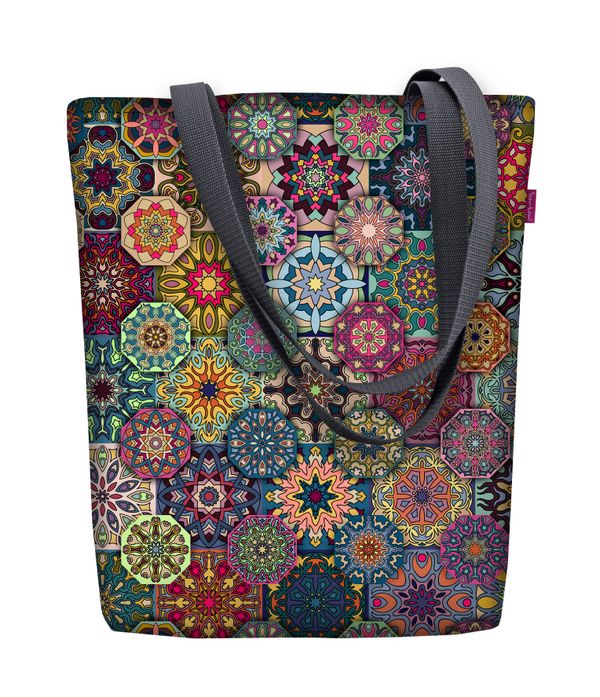 Bertoni Bertoni Unisex's Canvas Bag Sunny Valencia