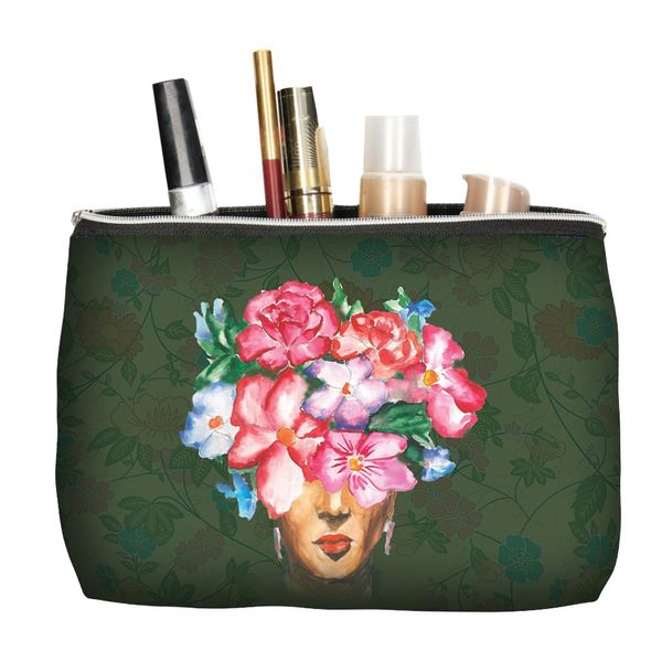 Bertoni Bertoni Unisex's Cosmetic Bag Solo Femina