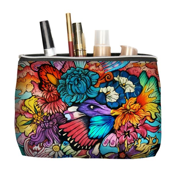 Bertoni Bertoni Unisex's Cosmetic Bag Solo Hippi