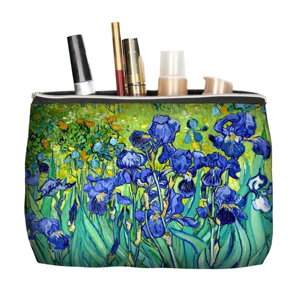 Bertoni Bertoni Unisex's Cosmetic Bag Solo Irises